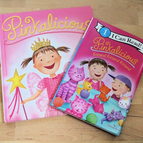 Set of 2/Pinkalicious Hardcover Children's Books - Picture 1 of 1